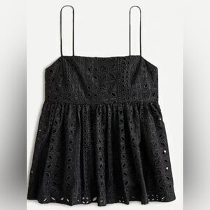 JCrew Eyelet Camisole Top Size Xtra Small